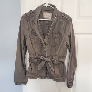 Aeropostale jacket. Gray. Large.